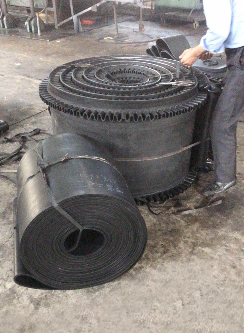 環(huán)形無(wú)接頭輸送帶(圖1)